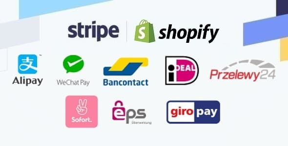Get paid for your Shopify orders via Stripe with Alipay, Bancontact, EPS, giropay, iDEAL, Przelewy24, Sofort, WeChat Pay